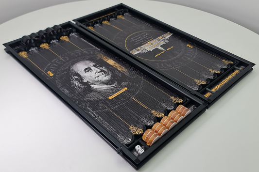 Exclusive: "Franklin 100" — US‑Dollar‑Themed Backgammon