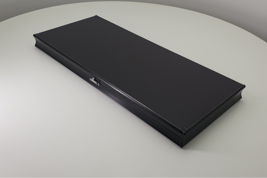 Exclusive: "Duel of Nature (Wolf and Bear)" — Tempered Glass Backgammon