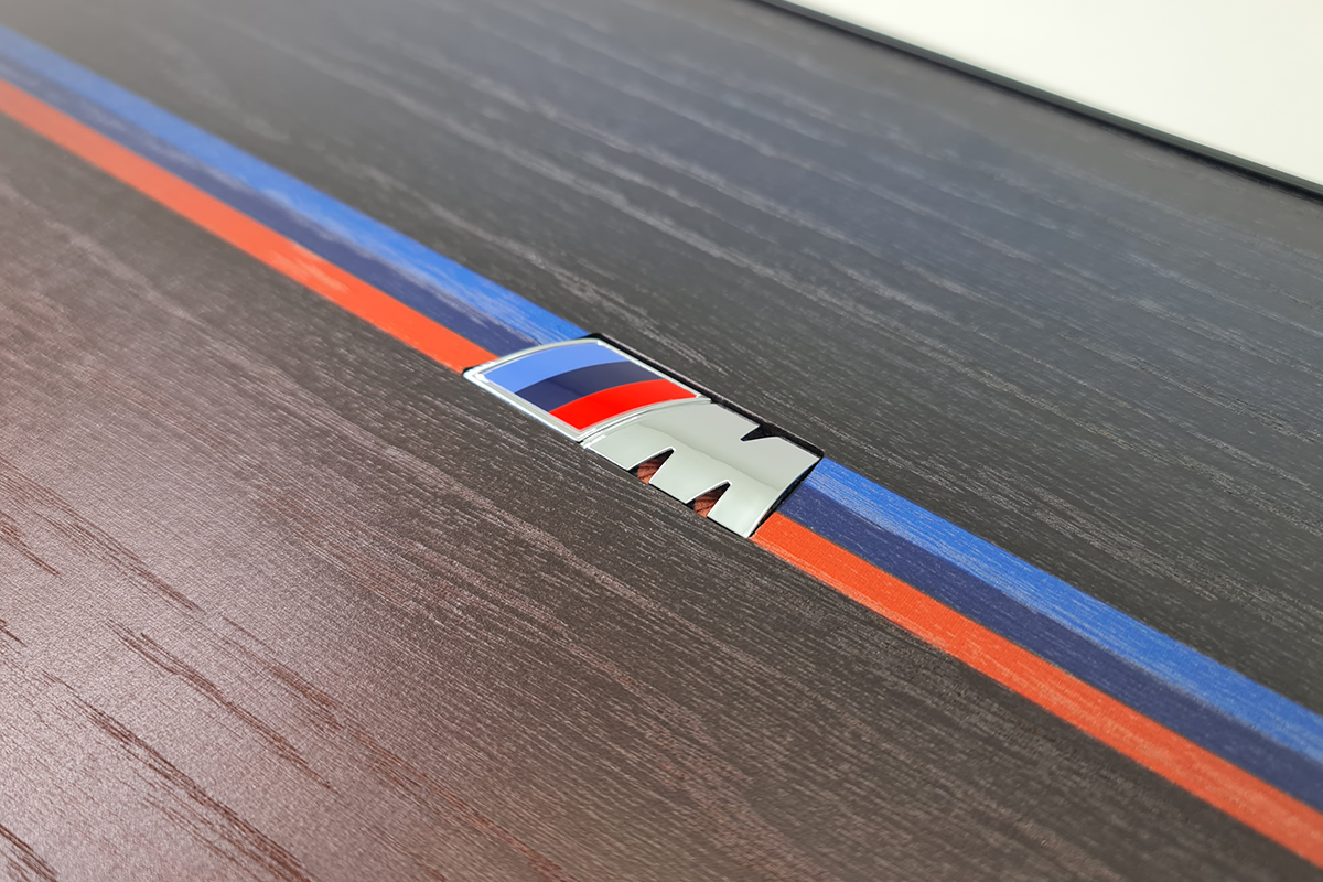 Exclusive: "BMW Heritage" — Oak Veneer Backgammon