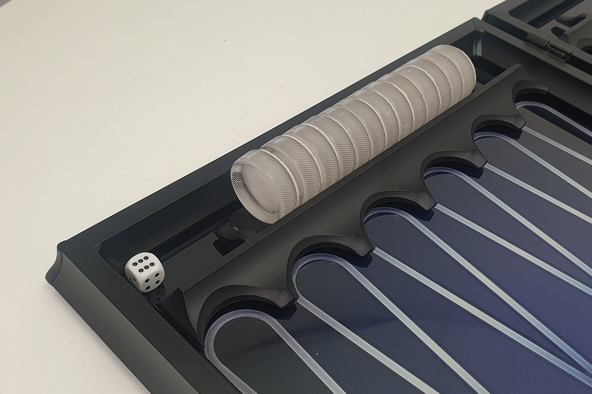 Exclusive: "Dice of Fate" — Tempered Glass Backgammon
