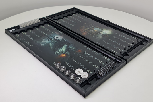 Exclusive: "Captain's Ship" — Tempered Glass Backgammon