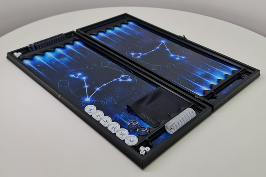 Exclusive: "Pisces Zodiac" — Tempered Glass Backgammon