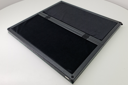 Exklusives Schach: „Imperial Jade“ – Grünes und transparentes Hartglas, 50×50 cm