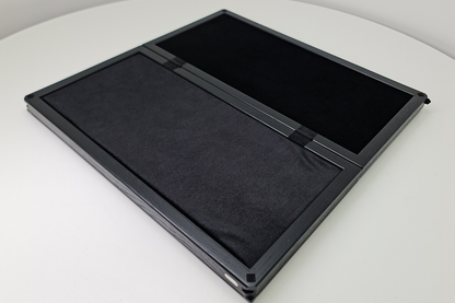 Exklusives Schach: „Spiral Elegance“ – Gehärtetes Glas, 50×50 cm