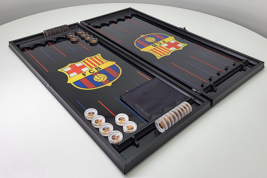 Exclusive: "Barcelona" — Tempered Glass Backgammon