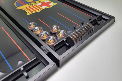 Exclusive: "Barcelona" — Tempered Glass Backgammon