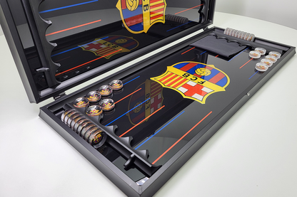 Exclusive: "Barcelona" — Tempered Glass Backgammon