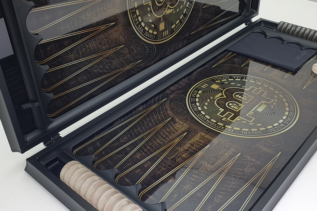Exclusive: "Puterea Bitcoinului" din sticlă securizată
