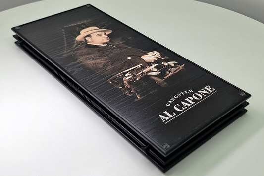 Exclusive: „Al Capone Edition” – joc de table din furnir de stejar
